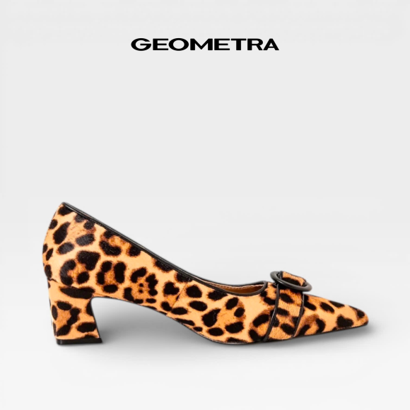 Giày Bít Mũi Nhọn Da Báo SavannaStep