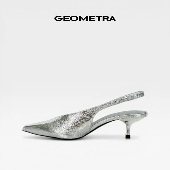 Giày cao gót bít mũi hở gót Rift - 01WSB0725