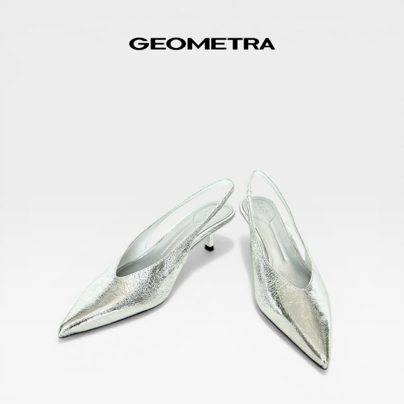 Giày cao gót bít mũi hở gót Rift - 11WSB0725