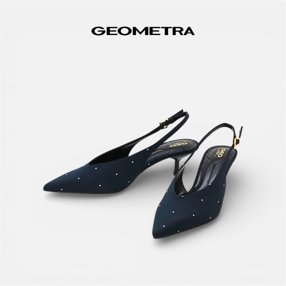 Giày Slingback Dark Sapphire - 28WSB0625