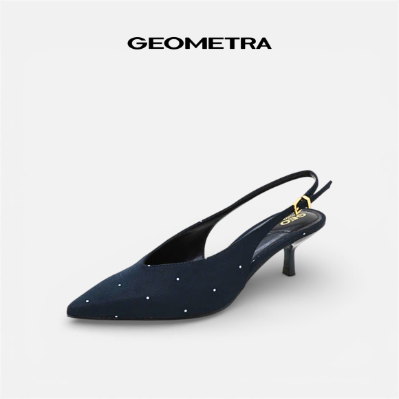 Giày cao gót Slingback Dark Sapphire - WSB0625