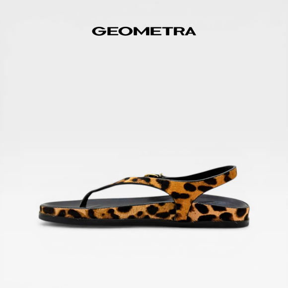 Sandals Leopard Stride - 12WXN0225