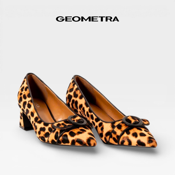 Giày Bít Mũi Nhọn Da Báo SavannaStep