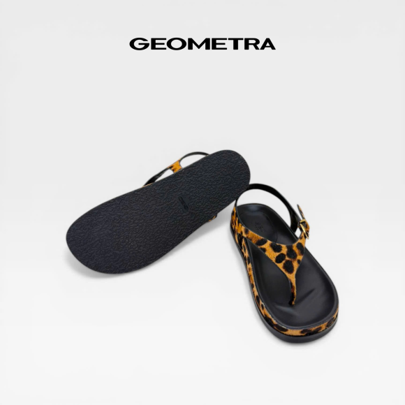 Sandals Leopard Stride - 12WXN0225