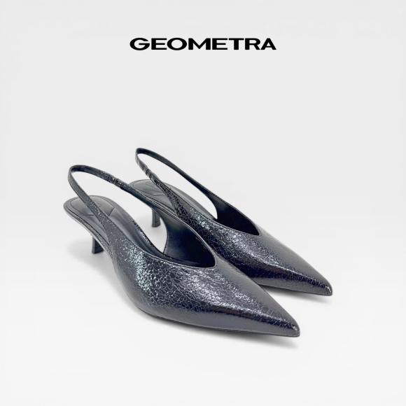 Giày cao gót bít mũi hở gót Rift - 11WSB0725