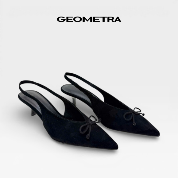 Giày Da Slingback Dawn Beige