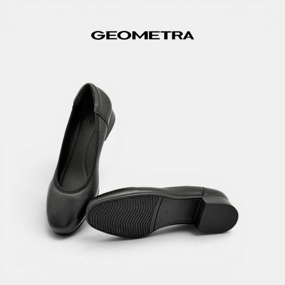 Giày cao gót bít mũi Alabaster Slide - WMT0525