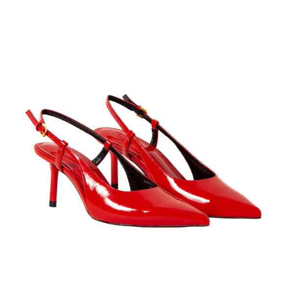 Giày bít mũi nữ cao gót Slingback NightShiny