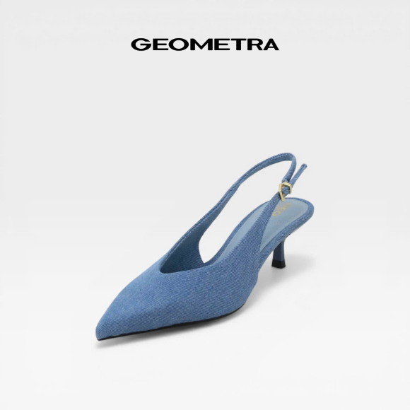 Giày cao gót Slingback Dark Sapphire - WSB0625
