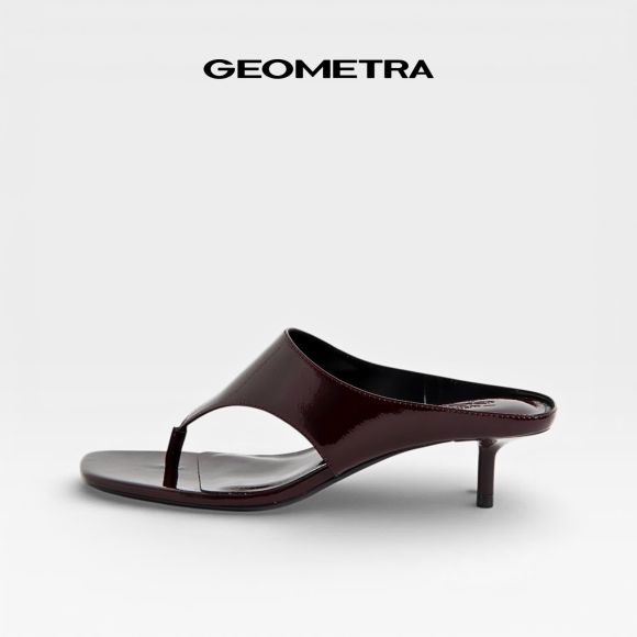 Dép xỏ ngón cao gót Berry Glow - WXN0125