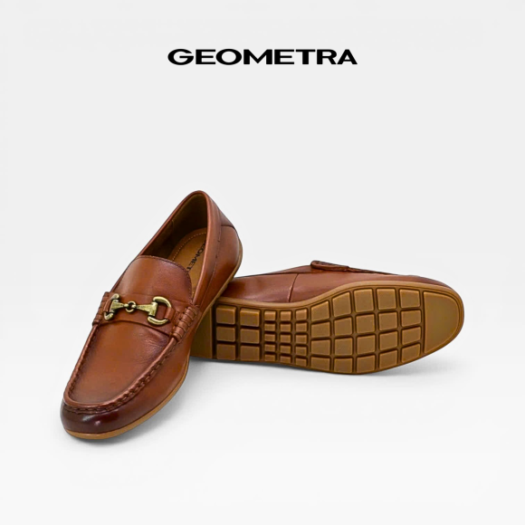 Giày Bit Rustic Coffee Moccasin - 105MCS007