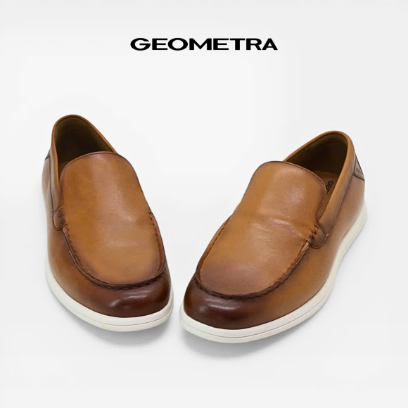 Giày lười nam moccasin MCS006 - GEOMETRA