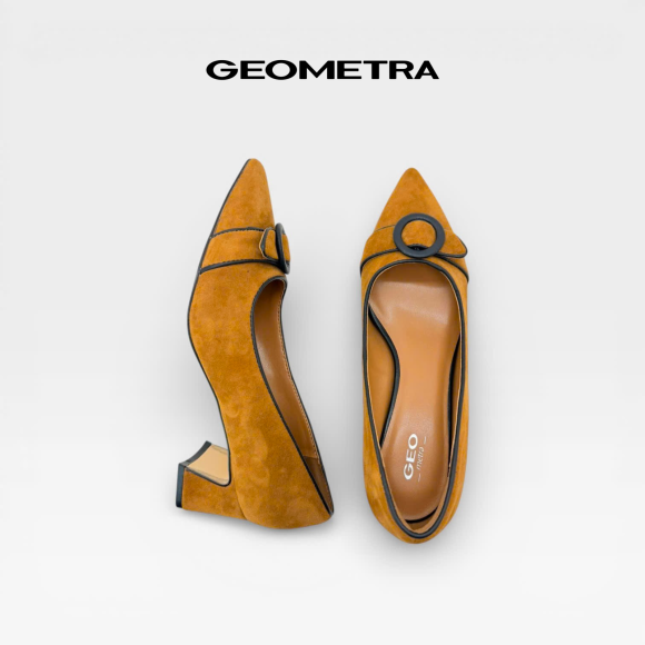 Giày Bít Mũi Nhọn Da Báo SavannaStep