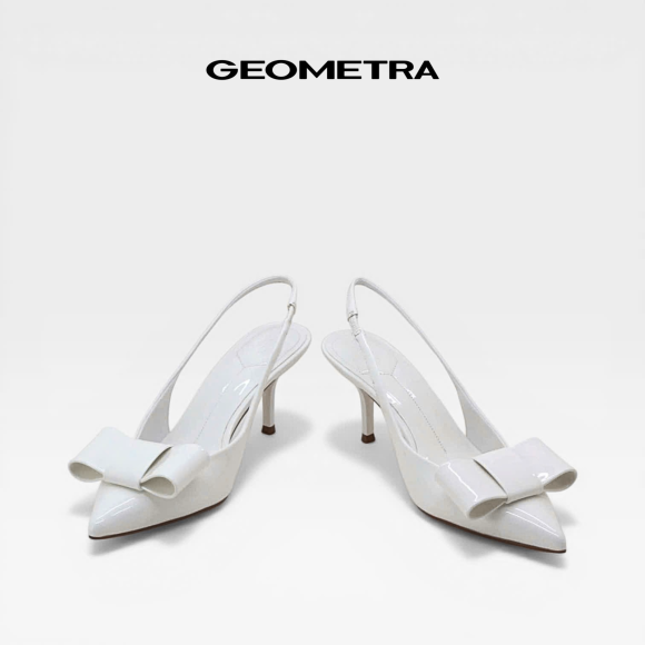 Giày Slingback Nơ Ivory Grace - 02WSB0825