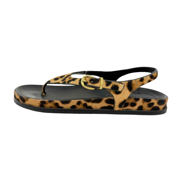 Sandals xỏ ngón Leopard Stride